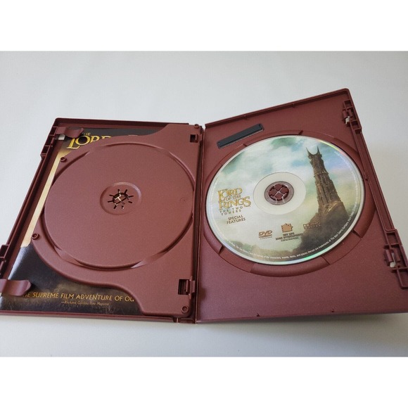 The Lord Of the Rings: The Two Towers (Full Screen Edition) - DVD - VERY GOOD - Picture 5 of 5